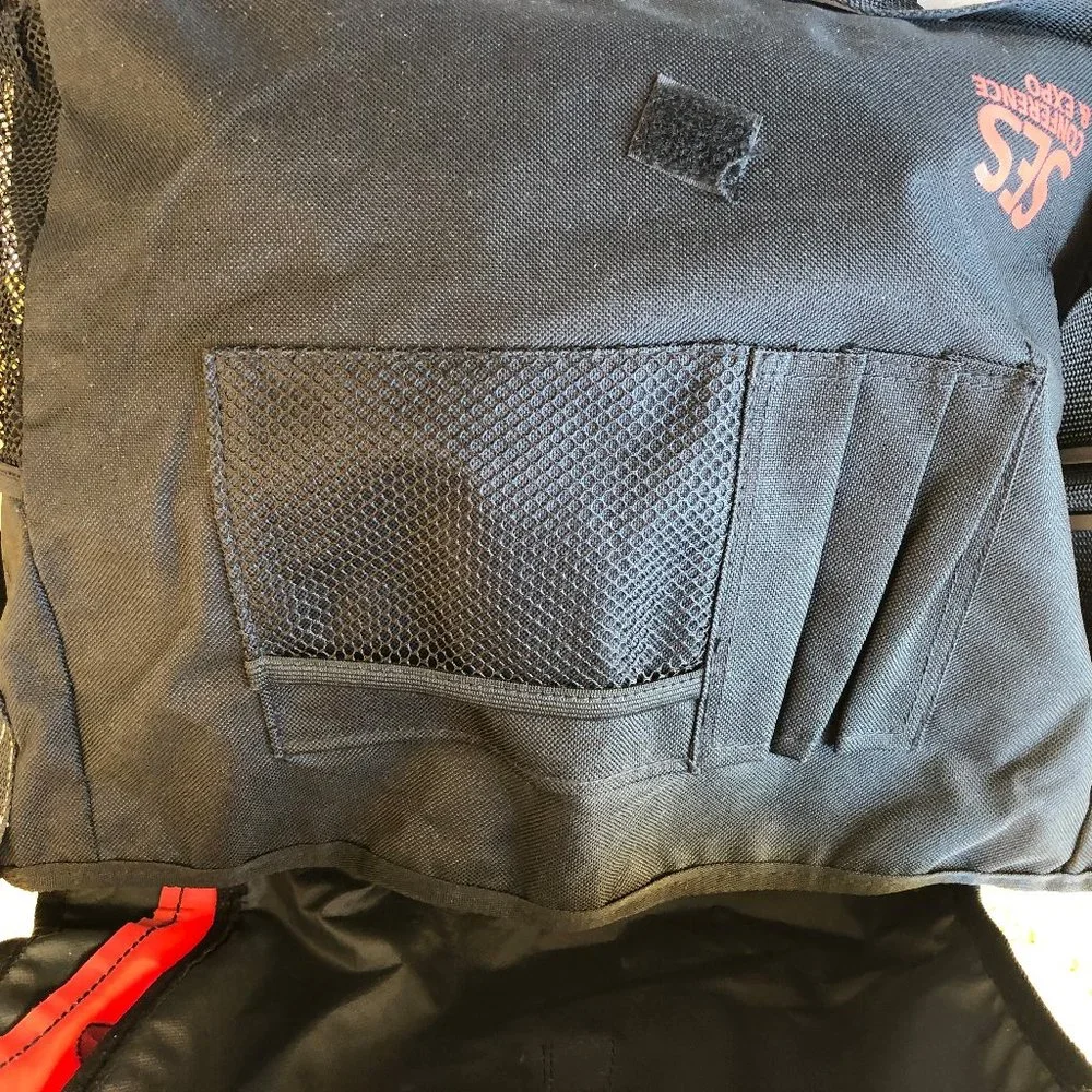 Messenger Bag YAHOO! SEARCH + BING Logo Vintage Black
